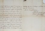 Lettre de Foncemagne au géographe D'Anville
