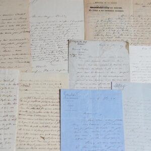 Correspondance adressée à l'architecte lyonnais René Dardel