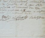 Description d'une autopsie d'utérus en 1808
