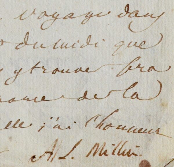 Millin de Grandmaison réfute l'inscription du tombeau de Lanuéjols.