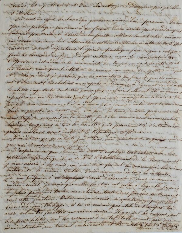 Pierre Leroux met en application ses théories utopistes à Boussac