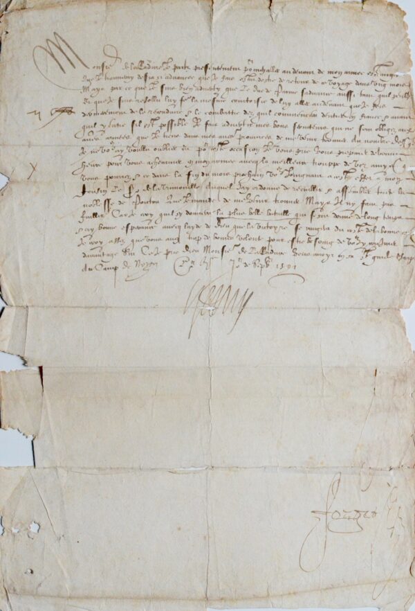 De Noyon, Henri IV se prépare à "la plus belle bataille qu'il soit donnée de longtemps"