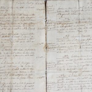 Vente des biens de de l'émigré Charritte à Susmiou (Pyrénées Atlantiques)