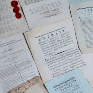 10 imprimés des XVIIe, XVIIIe et XIXe siècles sur les Landes