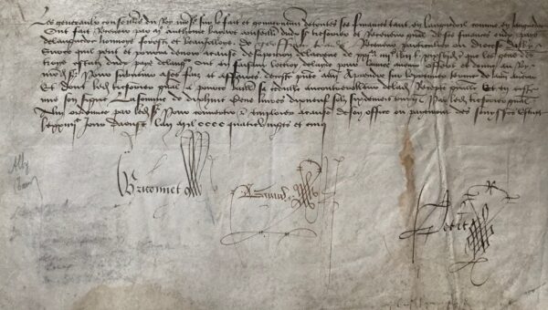 1485 : Guillaume Briçonnet reçoit l'octroi du diocèse d'Albi pour Charles VIII