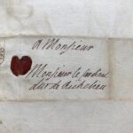 Belle lettre de la duchesse de Lorraine adressée au Cardinal de Richelieu