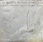Louis XV permet à une "nouvelle convertie" de Givonne (Ardennes) de vendre une ferme