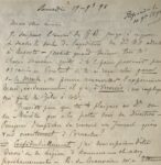 Draner reçoit l'appui d'Edouard Detaille pour la Légion d'honneur