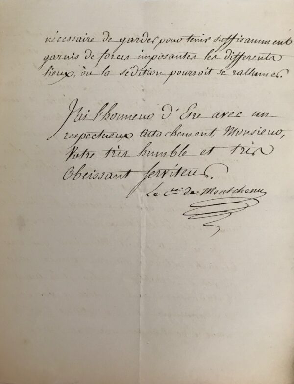 La Révolte des Deux Sous, à Lyon, réprimée par le régiment de Gévaudan