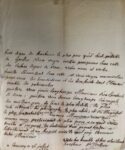 Chaleureuse lettre du comte de Tressan, académicien
