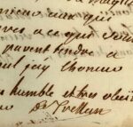 Chaleureuse lettre du comte de Tressan, académicien
