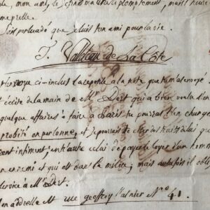 Thomas Valleteau de Chabrefy témoin de la création des grandes écoles