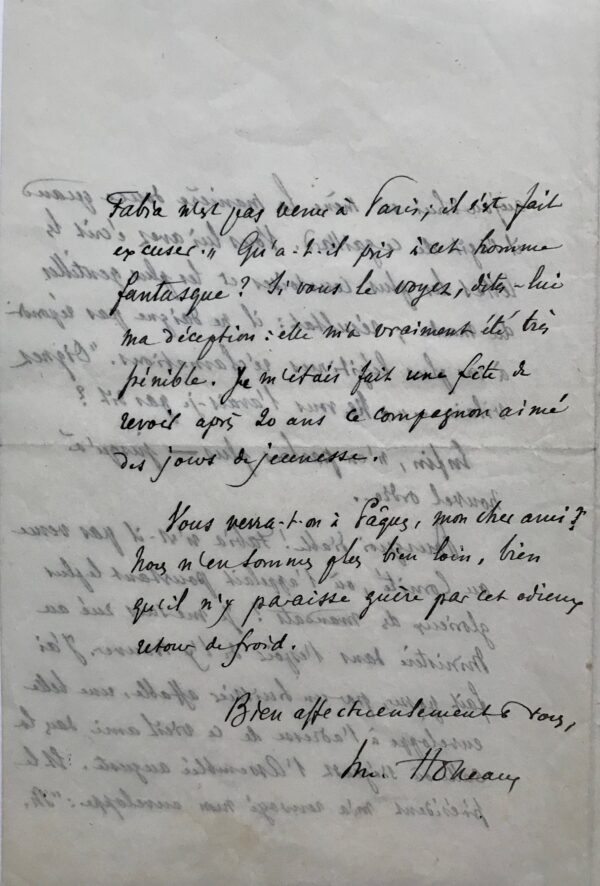 Deux lettres de l'épigraphiste Maurice Holleaux à l'historien helléniste Henri Lechat