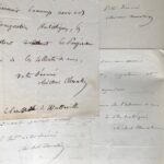 Correspondance de l'économiste Michel Chevalier sur le paupérisme & les aveugles