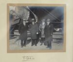 Belle photographie signée des aviateurs Dieudonné Costes et Paul Codos