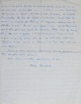 Lettre de 1944 de Brasillach évoquant le bombardement de Paris et les Américains