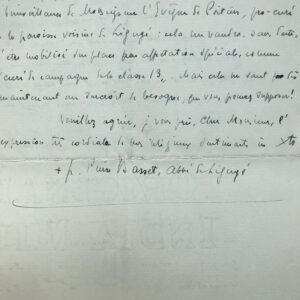 Dom Pierre Basset, abbé de Ligugé, évoque les religieux combattants