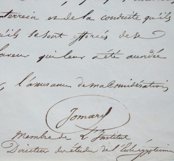 L'archéologue Jomard supervise les travaux d'ingénieurs égyptiens