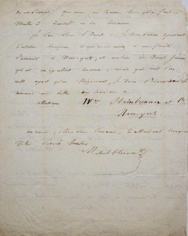 Michel Chevalier, en mission aux États-Unis, étudie les chemins de fer