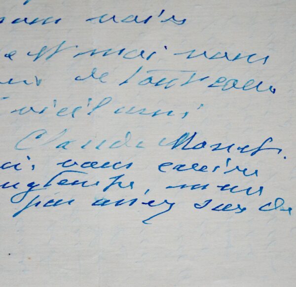 Monet recouvre la vue et consent à réévaluer ses Nymphéas en vue d'une donation à l'état