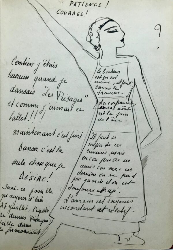 Journal intime d'une danseuse des ballets russes, 1936-1937