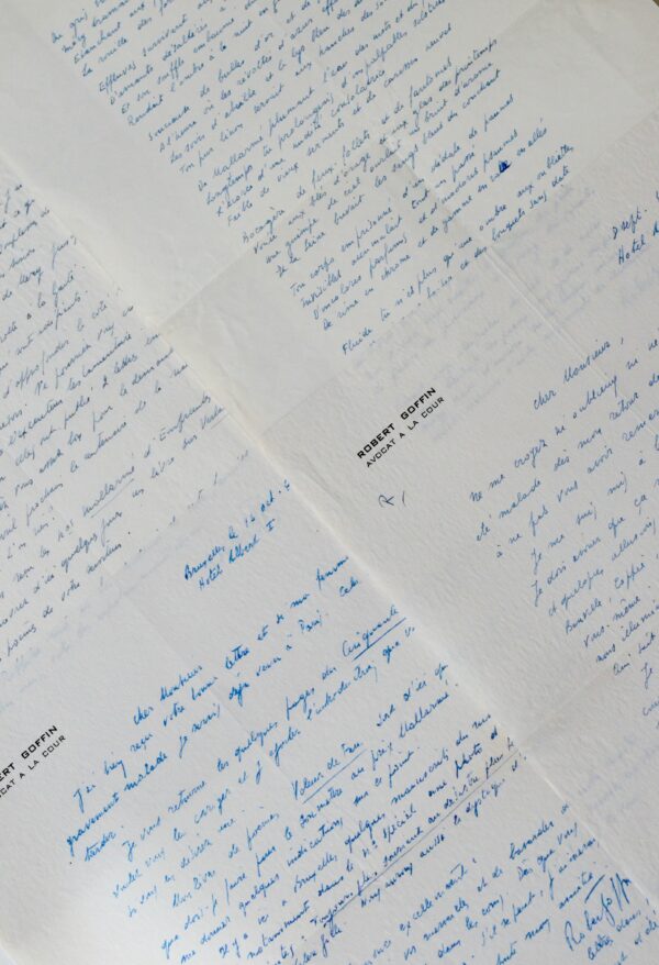 Robert Goffin évoque l'Académie Mallarmé et ses recherches sur Méry Laurent