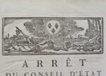 Arrêt du Conseil d'État du Roi établissant une nouvelle Compagnie des Indes