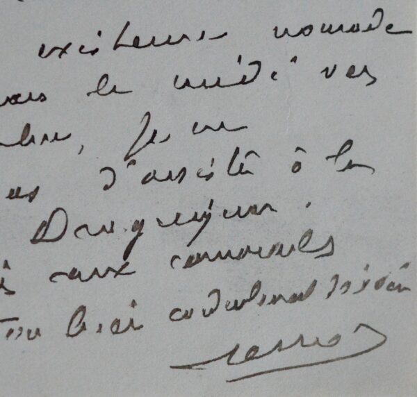 Gustave Ferrié tient à participer à la commémoration du naturaliste Claude Gay
