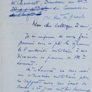 Jean Moulin aide la femme de son grand ami, l'aviateur Maurice Bellonte
