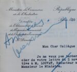 Jean Moulin aide la femme de son grand ami, l'aviateur Maurice Bellonte