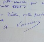 De Montréal, Albert Larrieu adresse à Richepin une chanson sur les blessures de l'Europe