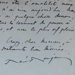 René Benjamin n'a rien, résolument rien, pour Marcel Thiébaut