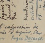 Roger Desaise demande deux articles sur Albert Mockel et Stéphane Mallarmé