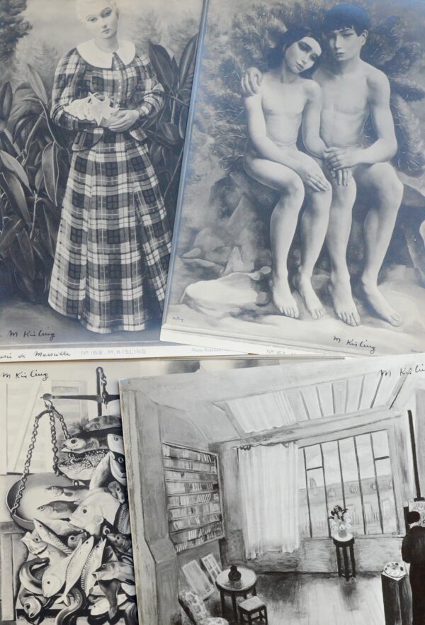 Moïse Kisling évoque le portrait de Franceschi qu'il vient de terminer