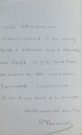 Lettre de Léon Bonnat à Lapierre, directeur du Nouvelliste de Rouen