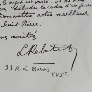 Rebatet évoque le roman politique, Dostoïevski, Nathalie Sarraute, etc.