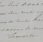 Lettre politique d'Alphonse de Lamartine sur l'affaire de Charolles