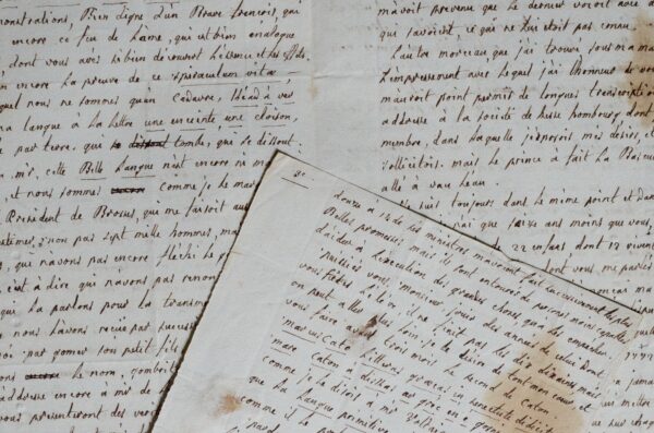 Longue lettre de Jacques Le Brigant, spécialiste des langues celte et bretonne