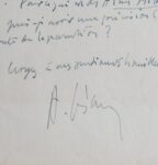 Lettre d'Aimé Césaire à Queneau au sujet du Cahier d’un retour au pays natal