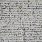 Très belle charte médiévale ornée de deux sceaux bien conservés