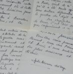 Longue lettre de Julio Alvarez del Vayo à Léon Blum durant le guerre civile espagnole
