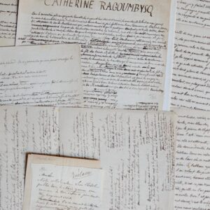 Importante correspondance littéraire de 28 lettres et 8 manuscrits de Léon Cladel