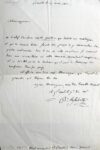 Lettre de Colaud de La Salcette à Bertrand durant "le vol de l'aigle"