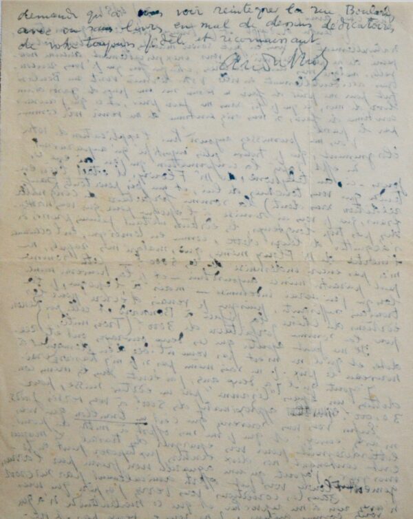 André Lhote en conflit avec un ami après la publication de plusieurs livres d'art