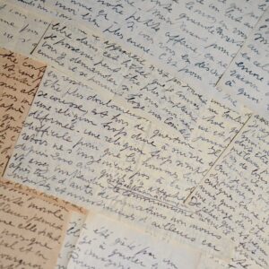 Magnifique correspondance de 7 lettres de Reverdy, au peintre Roger Brielle