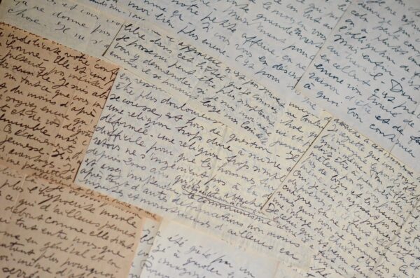 Magnifique correspondance de 7 lettres de Reverdy, au peintre Roger Brielle