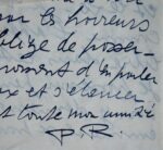 Magnifique correspondance de 7 lettres de Reverdy, au peintre Roger Brielle