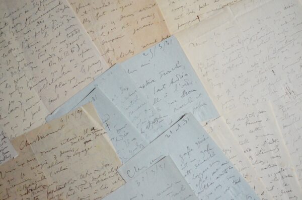 Passionnante correspondance de 14 lettres d'André Lhote sur le cubisme et son art