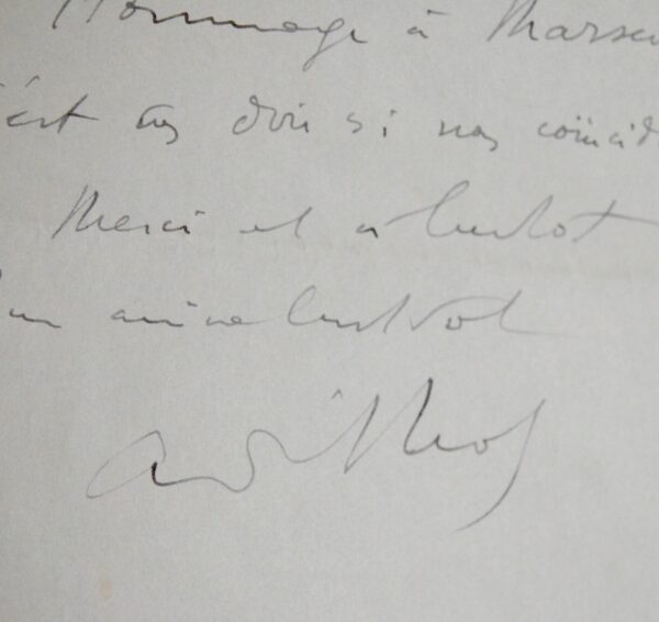 Passionnante correspondance de 14 lettres d'André Lhote sur le cubisme et son art