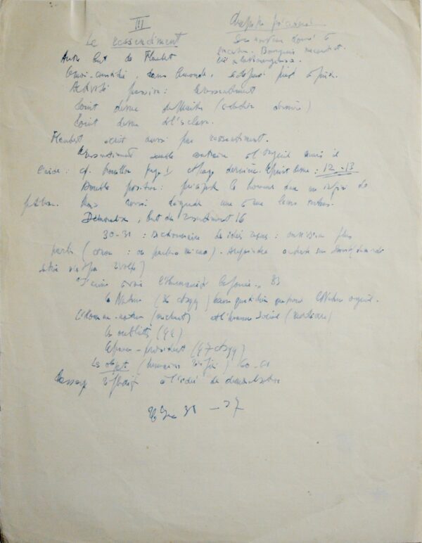 Sartre analyse Flaubert et son ressentiment, prenant exemple sur Madame Bovary